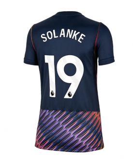 Tottenham Hotspur Dominic Solanke #19 Maglia Gara Trasferta Repliche 2026-27 Donna Maniche Corte Tottenham Hotspur Dominic Solanke #19 Maglia Gara Trasferta Repliche 2026-27 Donna Maniche Corte